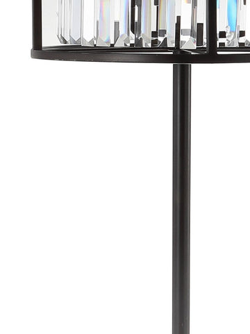 Bevin 63" Metal/Crystal LED Floor Lamp - JONATHAN Y